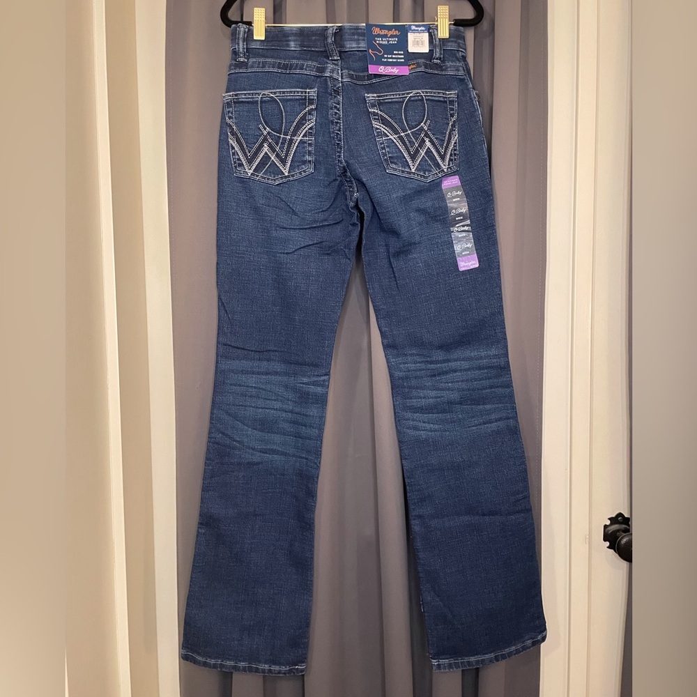 Wrangler Q-Baby Riding Jeans Size 28/5 x 32 - Picture 2 of 15